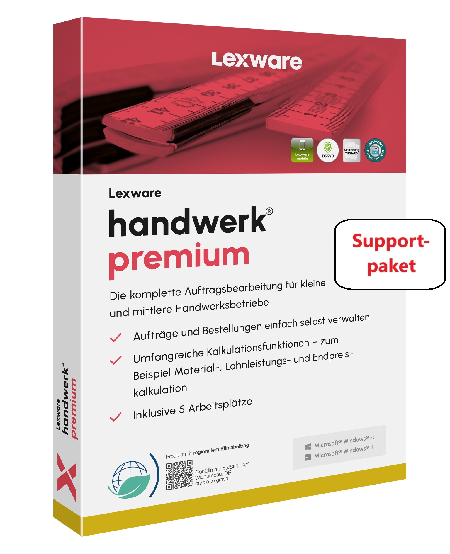 Lexware handwerk premium Supportpaket