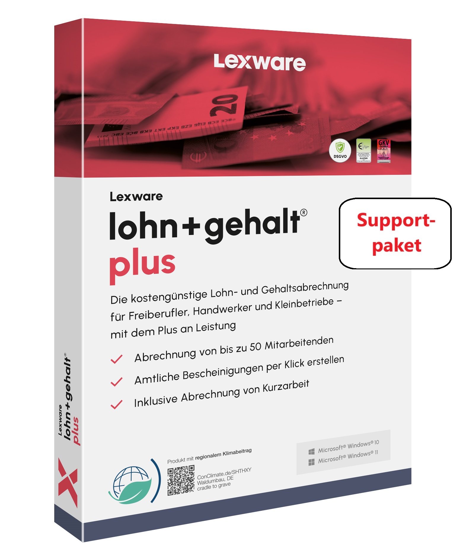 Lexware lohn+gehalt plus Supportpaket