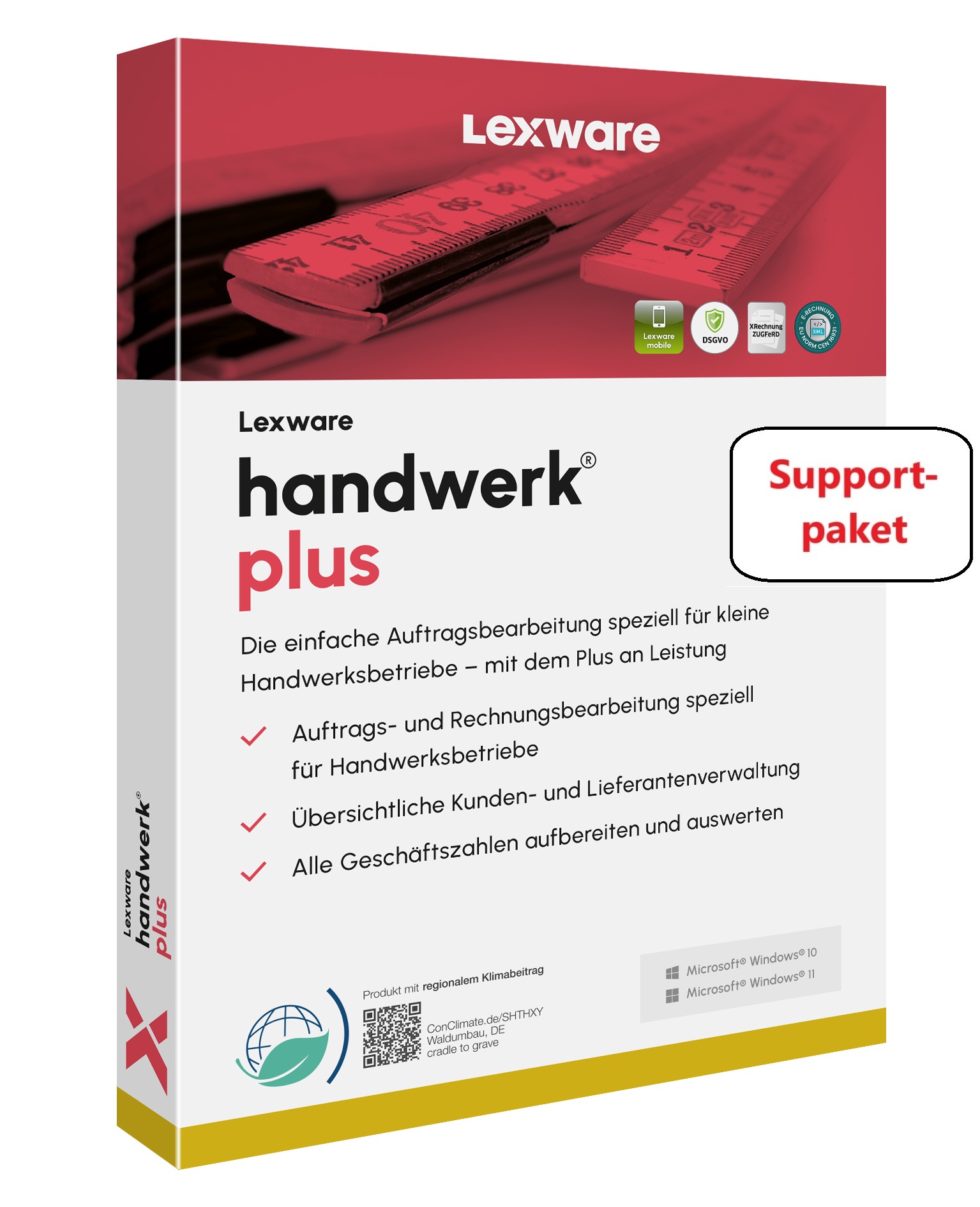 Lexware handwerk plus Supportpaket