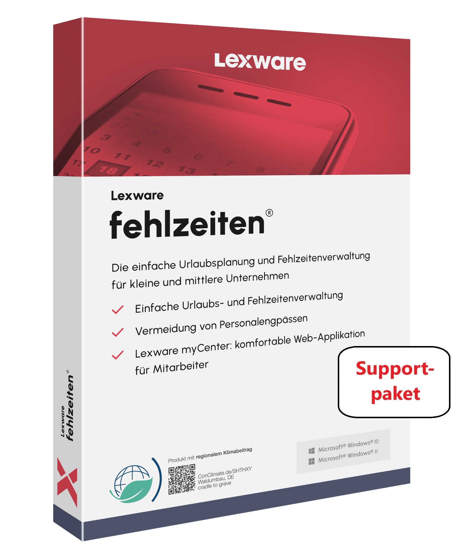 Lexware fehlzeiten basis Supportpaket