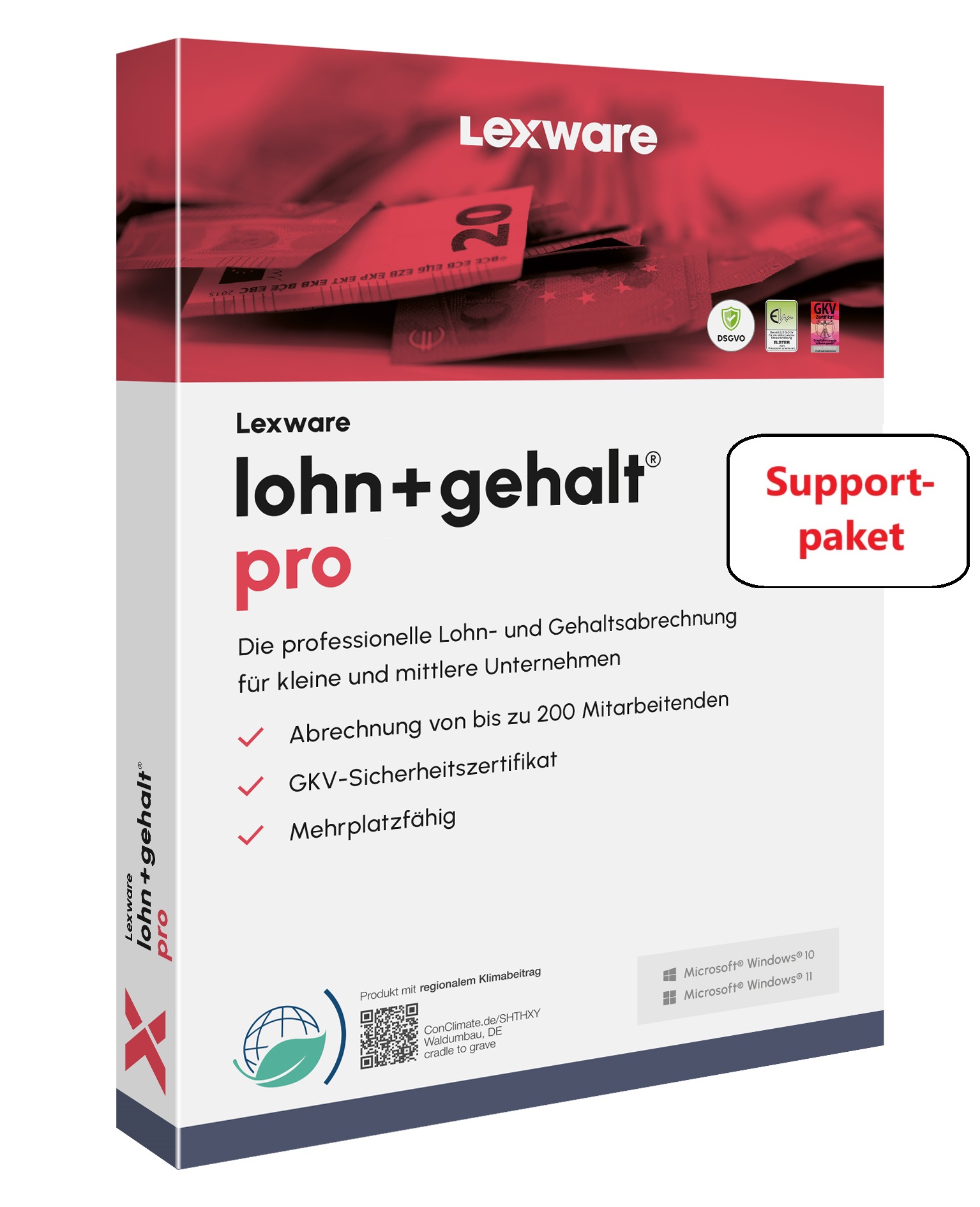 Lexware lohn+gehalt pro Supportpaket