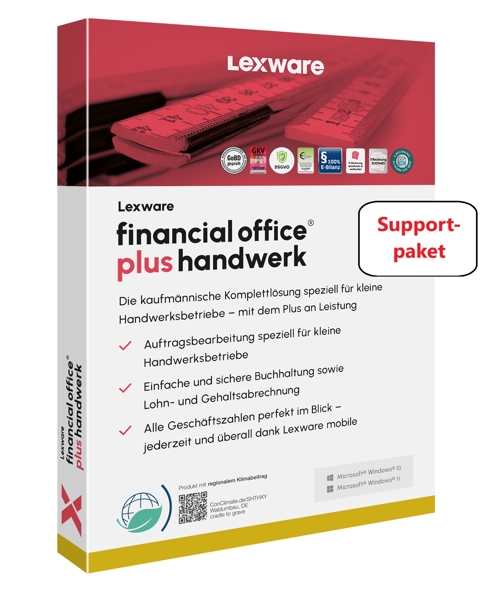 Lexware financial office handwerk plus Supportpaket